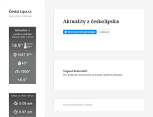 Tablet Screenshot of ceskalipa.cz